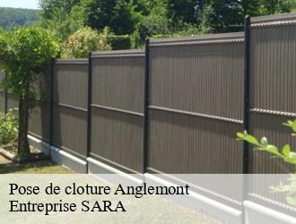 Pose de cloture  anglemont-88700 Entreprise SARA