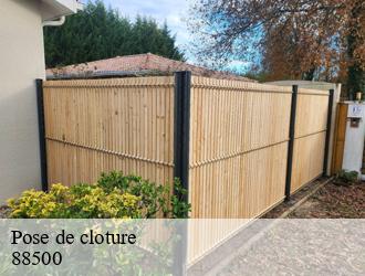 Pose de cloture  88500