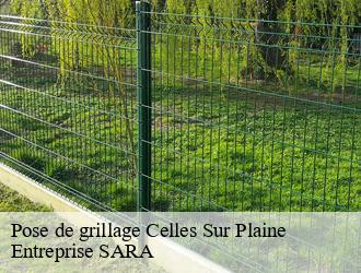 Pose de grillage  celles-sur-plaine-88110 Entreprise SARA