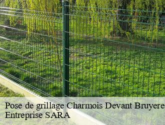 Pose de grillage  charmois-devant-bruyeres-88460 Entreprise SARA