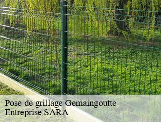 Pose de grillage  gemaingoutte-88520 Entreprise SARA