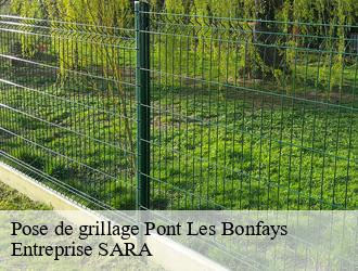 Pose de grillage  pont-les-bonfays-88260 Entreprise SARA