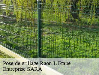 Pose de grillage  raon-l-etape-88110 Entreprise SARA